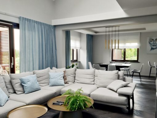 Nowoczena dekoracja okien