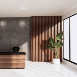 Jakie dekoracje na okno w biurze?