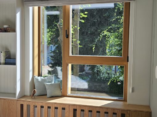 aranżacja okna w sypialni