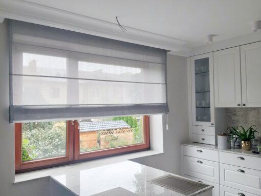 nowoczesne rolety rzymskie